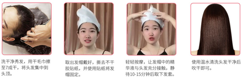 頭套式發膜 頭套式發膜